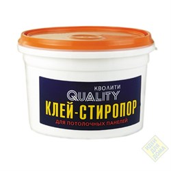 Клей Стиропор QUALITY ведро 4кг (4шт) - фото 10890