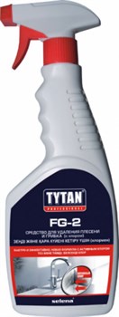 Антиплесень 0,5л TYTAN FG-2 (с хлором), тригер,средство против плесени и грибка - фото 15412
