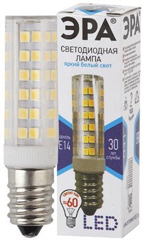 Лампа светодиодная  ЭРА LED smd Т25- 7w-840-Е14 4000К - фото 17170