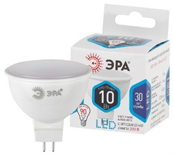 Лампа светодиодная  ЭРА LED smd MR16-10w-840-GU5.3 4000К - фото 17754