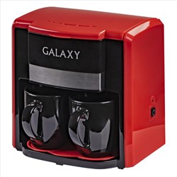 Кофеварка электрическая GALAXY GL0708 (красная)