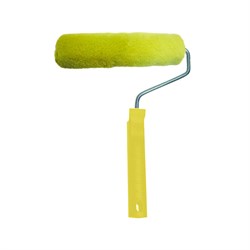 Валик полиэстер 230мм БИБЕР пласт. желтая ручка( 50шт/уп) - фото 22016