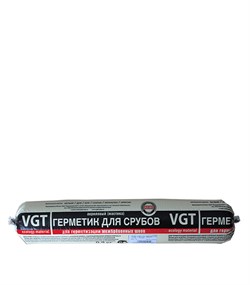 Герметик ВГТ для срубов акриловый Венге 0,9кг (9шт) фольга - фото 25688