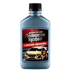 KR-280 Полироль-восстановитель цвета  Черный бампер , 250мл - фото 25691