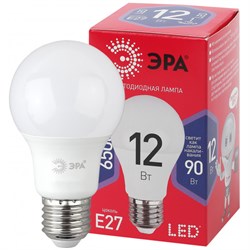 Лампа светодиодная  ЭРА LED smd A60-12w-865-E27 R 6500К - фото 27954