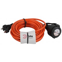 Удлинитель силовой UPx-1-2x1-10m-IP44 в бухте б/з 10м 1 гн ПВС 2х1