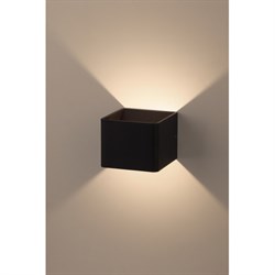 WL 3 BK Подсветка ЭРА Декоративная подсветка светодиодная 6Вт IP 20 черный - фото 28603