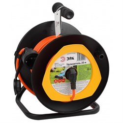Удлинитель силовой RPx-1e-3x1.5-20m на п. катушка c/з 20м 1 гн ПВС 3х1.5 ЭРА - фото 28684