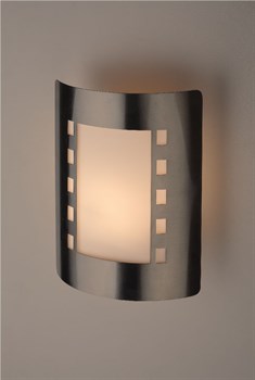WL23 Подсветка ЭРА Декоративная подсветка E27 MAX40W IP44 хром/белый - фото 29639