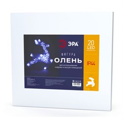 Светодиодная новогодняя фигура ЭРА ENIOF - 01  LED Олень, 220V, IP44 - фото 29679