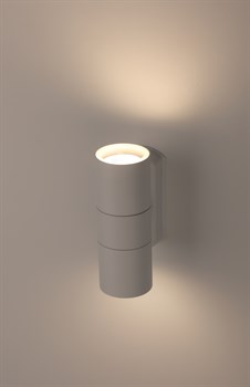 WL28 WH Подсветка ЭРА Декоративная подсветка 2*GU10 MAX35W IP54 белый - фото 29743