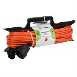 Удлинитель силовой UFx-1e-3x1.5-30m-IP44 на рамке c/з 1 гн 30м ПВС 3x1.5 - фото 30367