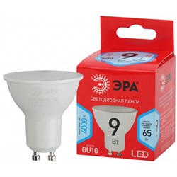 Лампа светодиодная  ЭРА LED smd MR16- 9w-840-GU10 R 4000К - фото 31405