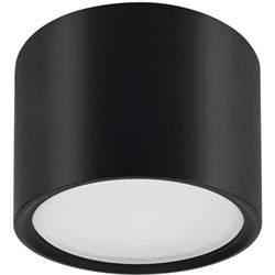 OL7 GX53 BK Подсветка ЭРА Накладной под лампу Gx53, алюминий, цвет черный