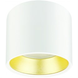 OL8 GX53 WH/GD Подсветка ЭРА Накладной под лампу Gx53, алюминий, цвет белый+золото - фото 31790