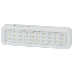 DBA-105-0-20 ЭРА Светильник светодиодный аварийный постоянный 30LED 5ч IP20 Под заказ - фото 31891