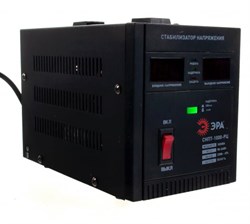 Стабилизатор СНПТ- 1000-РЦ ЭРА переносной, ц.д. 90-260В/220/В, 1000ВА Под заказ - фото 31961