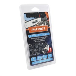 Цепь PATRIOT 91LP-57E, 3/8 1,3 57 звеньев, чизель, PROFESSIONAL (блистер) - фото 32527