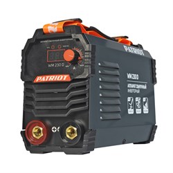 Аппарат сварочный инверторный PATRIOT WM230D MMA