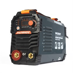 Аппарат сварочный инверторный PATRIOT WM260DVT MMA  (инвертор MAX 260А руч. дуговая ) - фото 32542