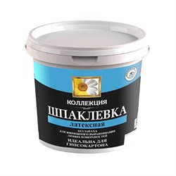 Шпаклевка латексная КОЛЛЕКЦИЯ 1,5кг ведро (уп 12) - фото 32915