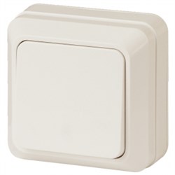 2-101-02 Intro Выключатель, 10А-250В, IP20, ОУ, Quadro, сл.кость (10/200/3600) - фото 33606