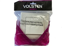 Переключатель одноклавишный VIOLET VOLSTEN с/у