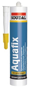 Герметик SOUDAL кровельный AQUAFIX, прозрачный, 300 мл (15шт/уп)