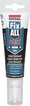 Клей-герметик SOUDAL Fix ALL FLEXI белый 125 мл (12шт/уп) - фото 35339