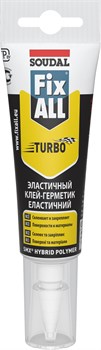 Клей-герметик SOUDAL Fix ALL TURBO белый 125 мл (12шт/уп)