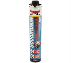 Пена профессиональная SOUDAL пистолетная 60 750мл (-10)(12шт/упак) зимняя - фото 36131