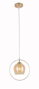 9007-201 Rivoli Подвес Marti Р1 золото 1*E27  40W (84)