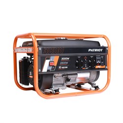 Генератор бензиновый PATRIOT GRS 3800(3квт 2х230-16А 7л.с. 4х-так.алюм.обм.) - фото 36385