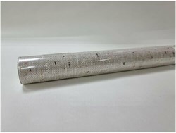 9 8316 DEKORON 45 см/8 м декор черные узоры на белом