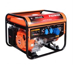 Генератор бензиновый PATRIOT GRS 6500(5.5квт 3х230-16А 13л.с. 4х-так. алюм.обм.)