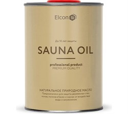 Масло ELCON Sauna Oil для защиты полка  1л - фото 37668