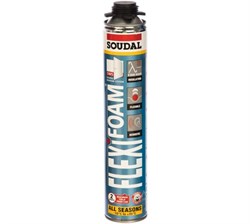 Пена профессиональная SOUDAL FLEXI пистолетная 750 мл (12шт/уп) - фото 37887