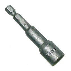 Насадка 10х48мм,магнитная для кровельных саморезов ПВХ  NUT SETTER (20шт/100шт.уп) - фото 38010
