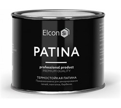 Эмаль Elcon термостойкая PATINA медь,  0,2кг(10шт) - фото 38157