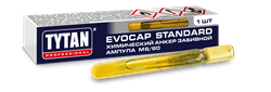 Химический анкер  TYTAN  ампула EVOCAP STANDARD M8/80 забивной (в блистере) 10шт - фото 38435