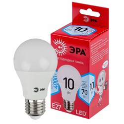 Лампа светодиодная  ЭРА LED smd A60-10w-840-E27 R 4000К - фото 38557