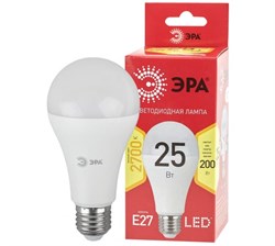 Лампа светодиодная  ЭРА LED smd A65-25w-827-E27 2700К - фото 38563