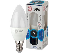 Лампа светодиодная  ЭРА LED smd B35- 7w-840-E14 4000К - фото 38584