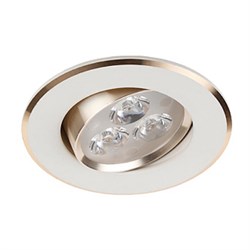 Светильник KL LED2GD/WH ЭРА светодиод.LED 3*1W 210 LM 220V 4000K - фото 38895