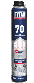 Пена профессиональная TYTAN Professional 70,летняя (+5) 870 мл (12шт)