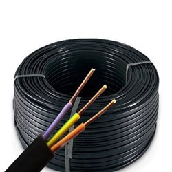 Кабель ВВГ- Пнг(А)-LS 3х2,5 (100м) черный,ТУ Эконом - фото 40267