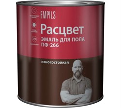 Эмаль для пола  РАСЦВЕТ   жёлто-коричневая 1,9 кг - фото 40634