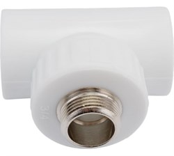 Тройник переходной с наружной резьбой 32х3/4 х32 (30/10) (Valfex) - фото 41511