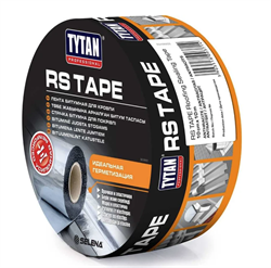 Лента битумная TYTAN Professional RS TAPE  для кровли 10см x 10м алюминий - фото 42827