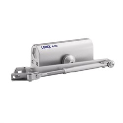 Дверной доводчик НОРА-М LONEX 330 морозостойкий, серебро (50-120кг)